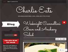 Tablet Screenshot of charlieeats.com